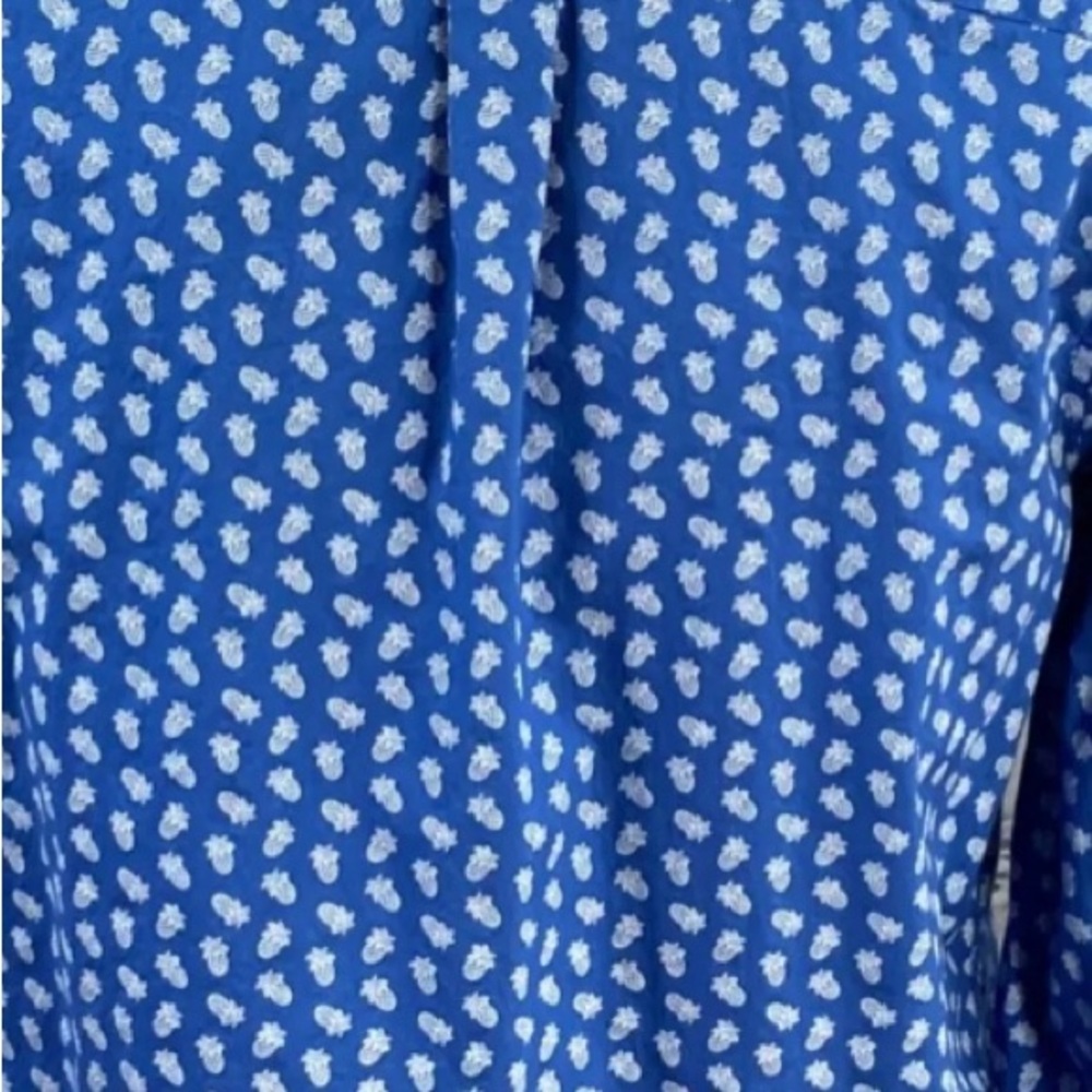New with tags American eagle, seriously soft, pineapple print shirt, size large - Picture 3 of 5